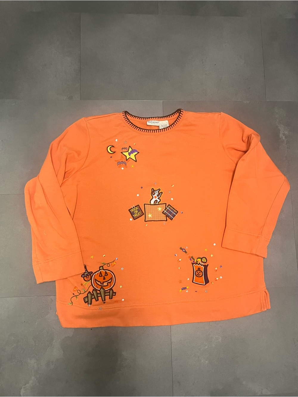 Vintage Halloween Pullover (XL/16)